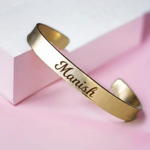 Personalized Half Kada Stainless steel