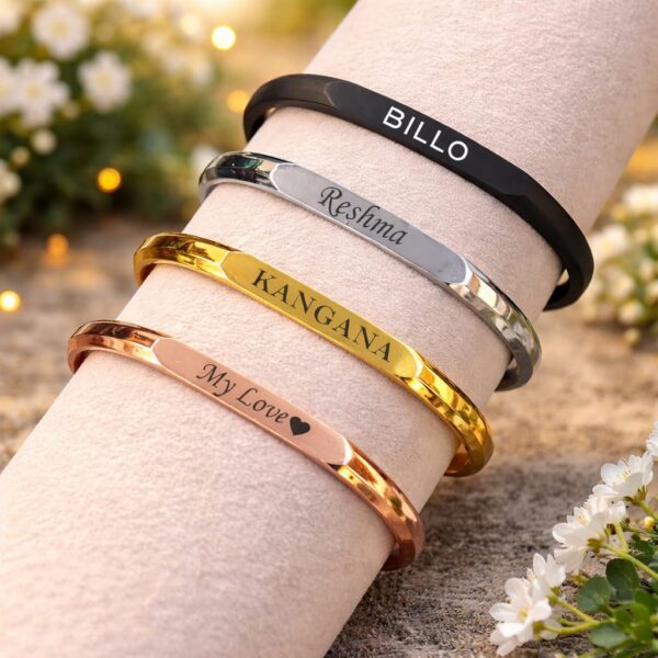 Customized Name Kada  Stylish & Meaningful Gift