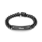 Personalized Stainless Steel Name Bracelet for Men – Premium Stylish Chain - Image 2
